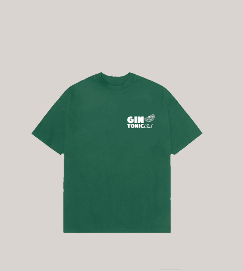 GIN TONIC LE VIDE TEE (GREEN)