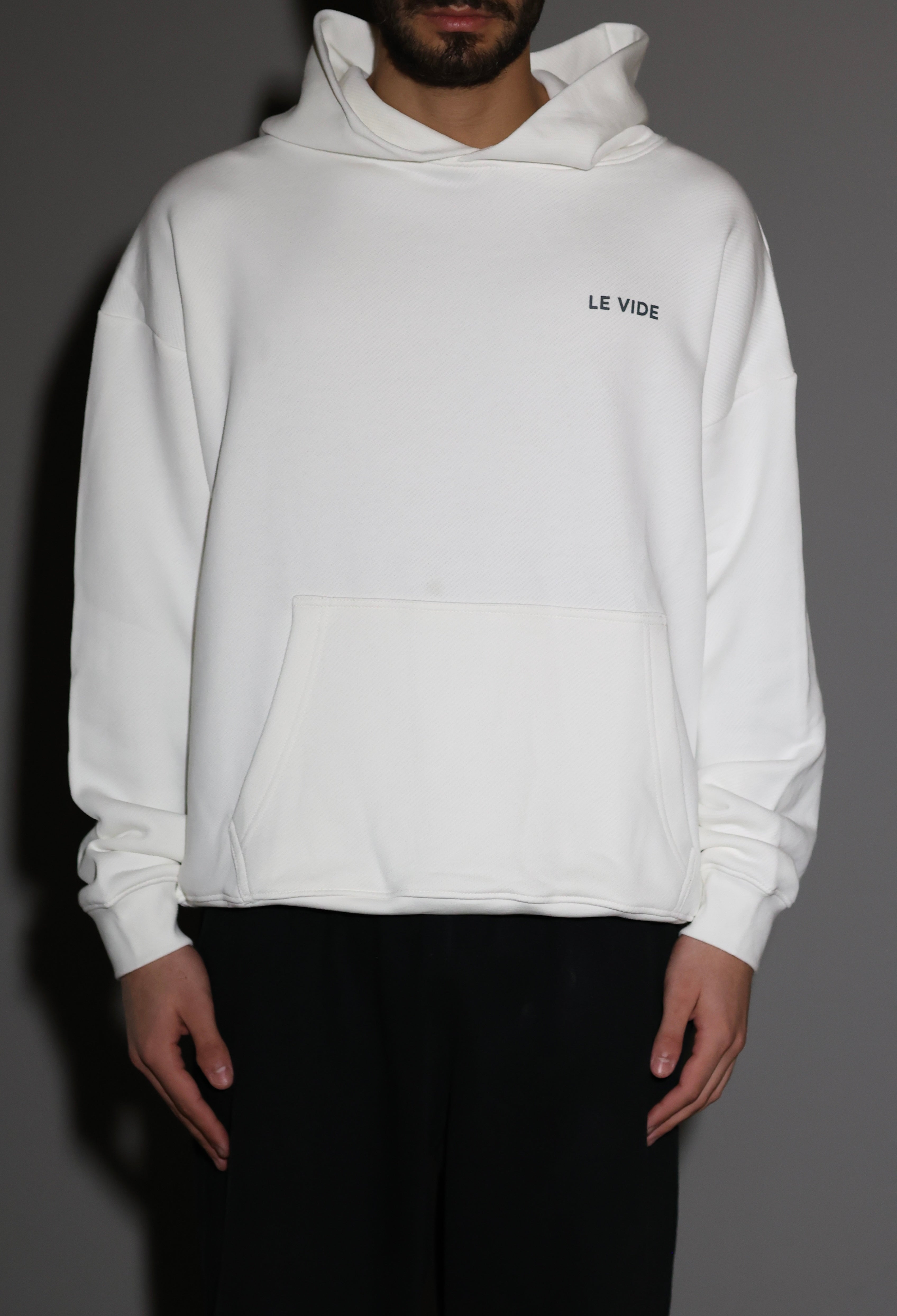 LE VIDE PRIMATE HOODIE (WHITE)
