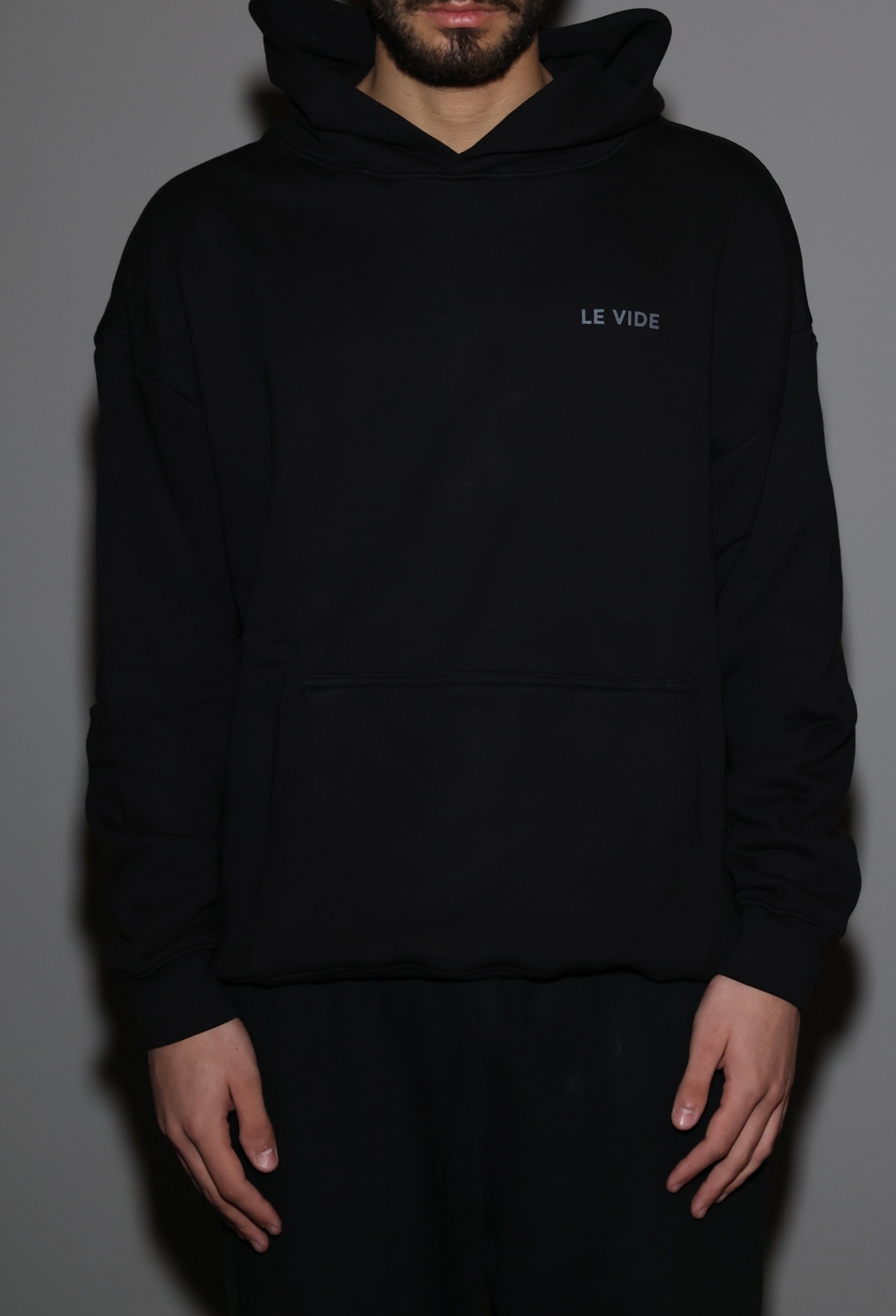 LE VIDE PRIMATE HOODIE (BLACK)